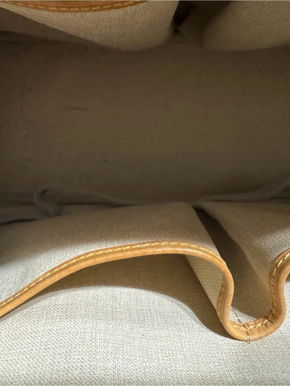 Louis Vuitton Interior Canvas with Vachetta Leather Trim Deauville